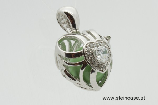 Engelsklangkugel  925-Silber "Grün" AKTION